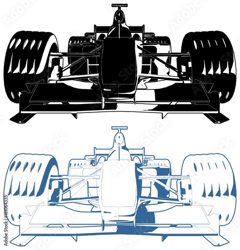 Race Car Vector 
