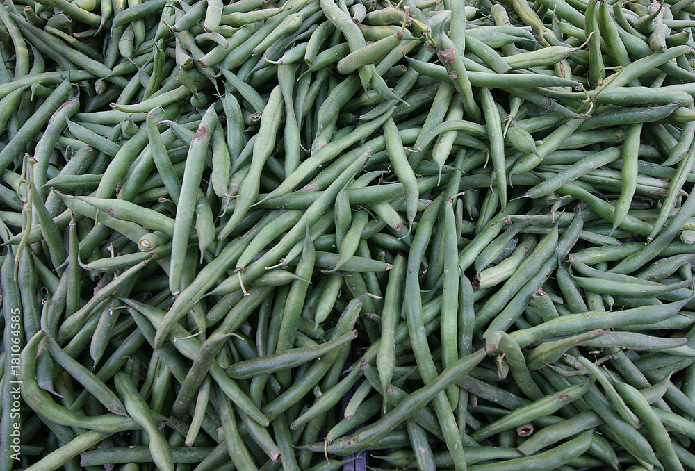 Vegetable on a green market in November