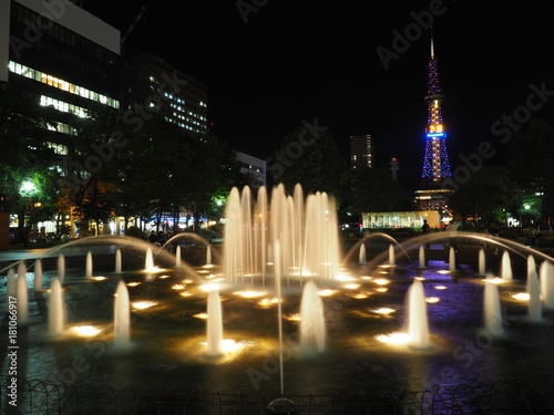 札幌の噴水