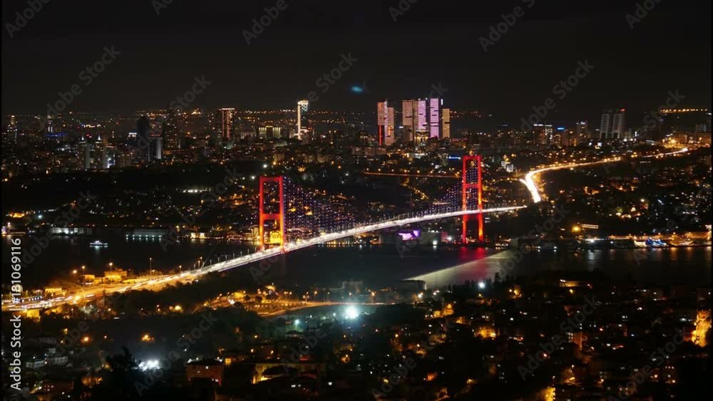 IStanbul Turkey Bosphorus Bridge