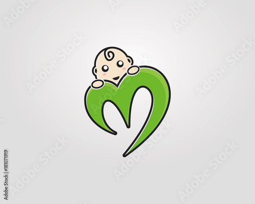 Baby Initial M Love