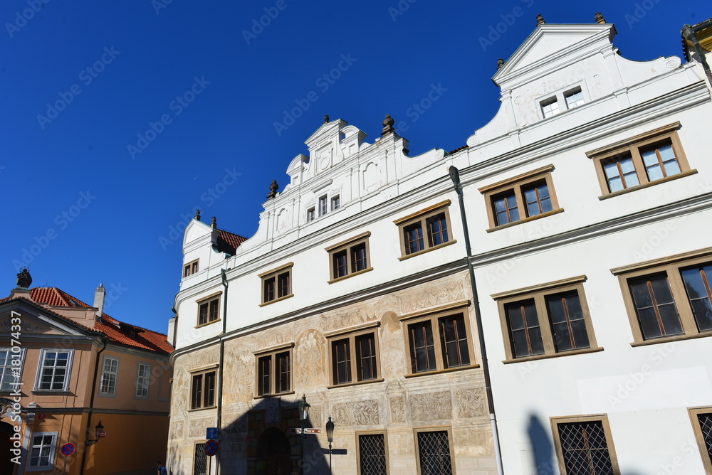 Historsche Architektur in Hradschin Prag 