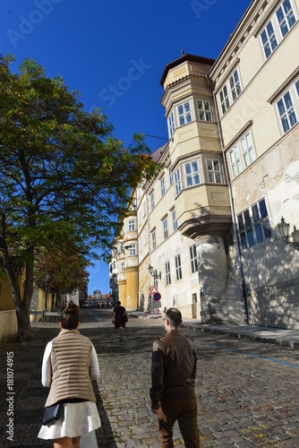 Historische Gebäude in der Prager Kleinseite / Malá Strana 