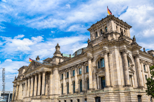 Reichstag building in Berlin