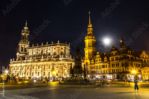 Night view of Dresden