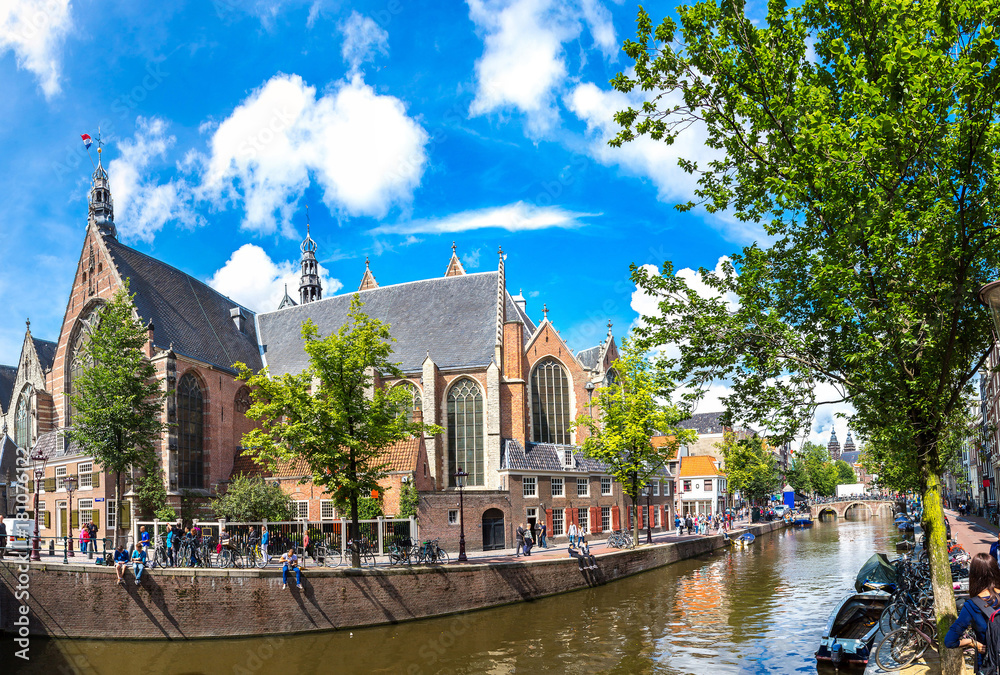 Oude Kerk (Old Church) in Amsterdam