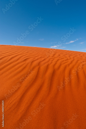 Red sand dune in central Australia
