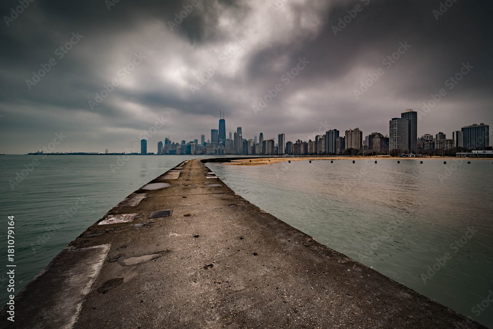Chicago from North Avenue Beach