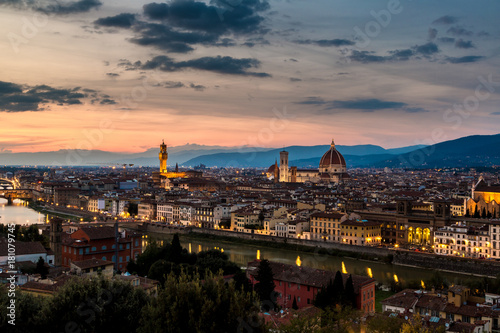Panoramic sunset Florence © Sergii Figurnyi