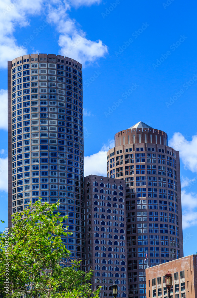 Modern Round Buildings in Boston