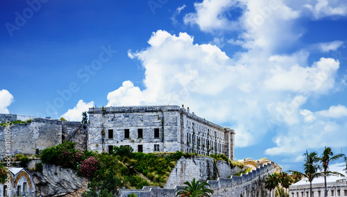 Canvas Print Old Stone Prison on Bermuda Hill