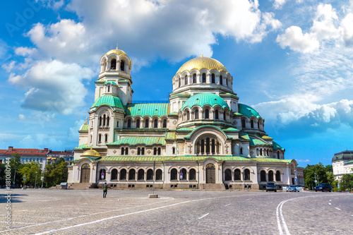 Alexander Nevsky cathedral in Sofia photo