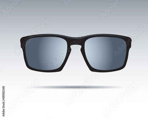 Sunglasses isolated. Vector Icons.