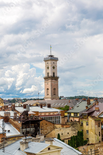 Lviv bird's-eye view