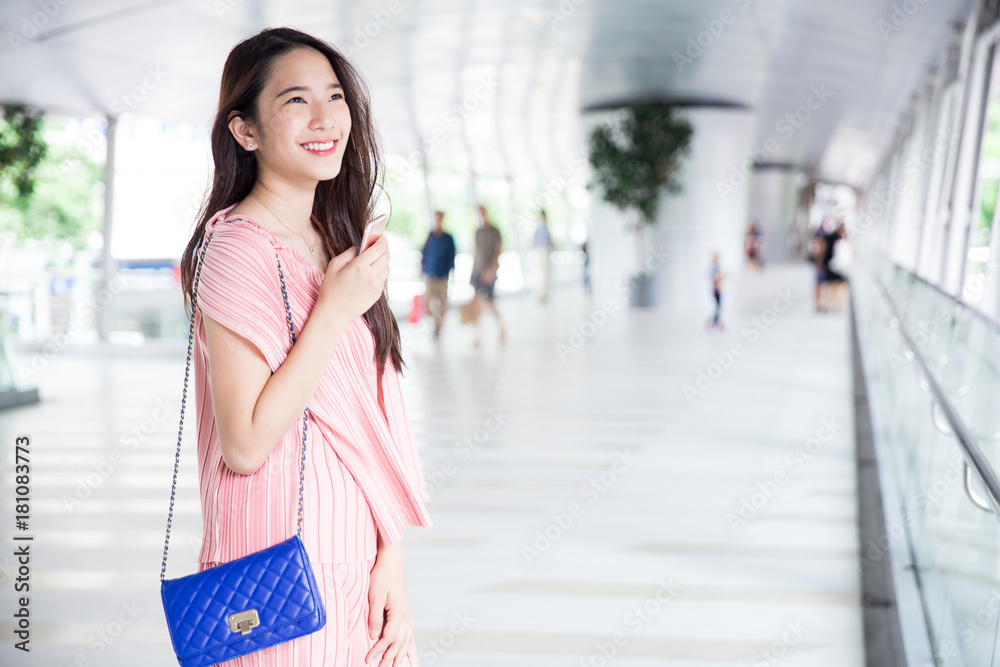 Young asian lady portrait