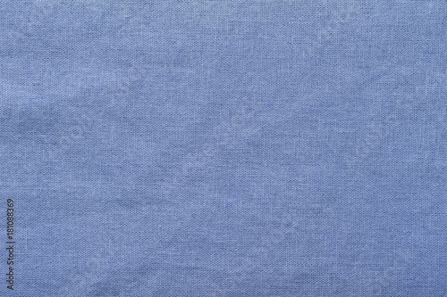 Blue burlap background and texture