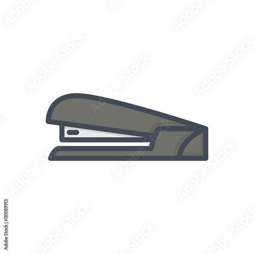 Office colored icon stapler