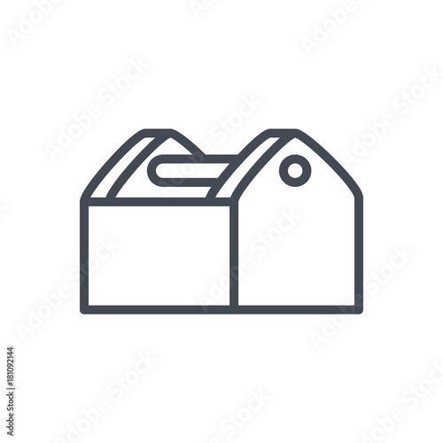 Renovation service line icon tool kit