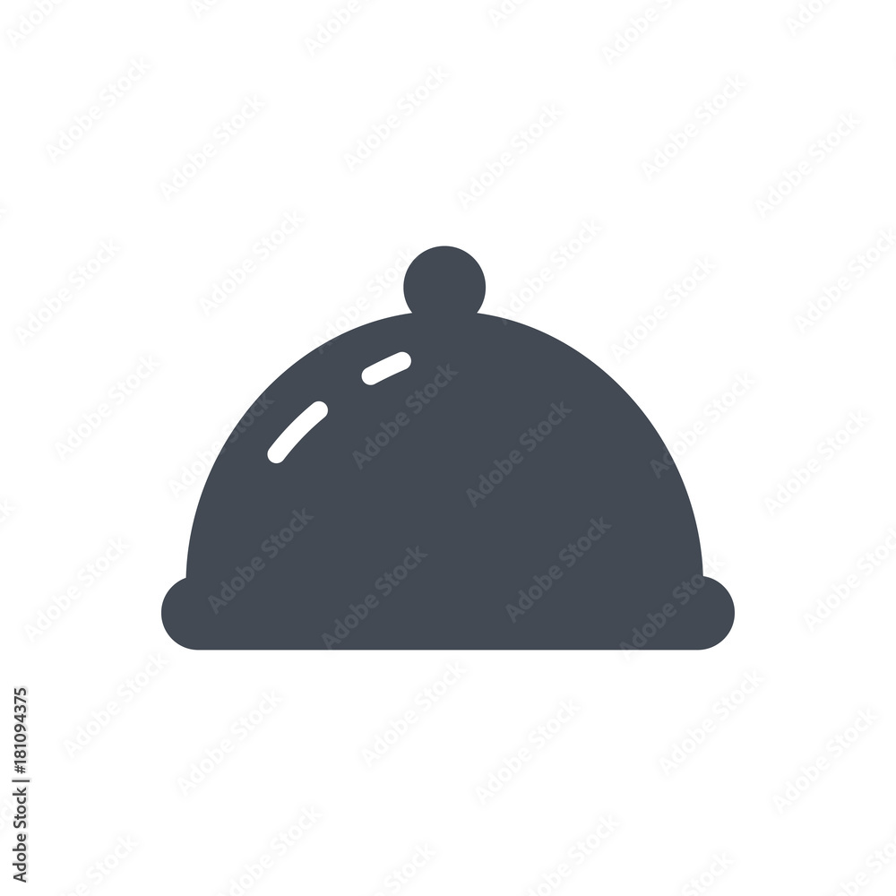 restaurant service silhouette icon tray lid restaurant service silhouette icon tray lid