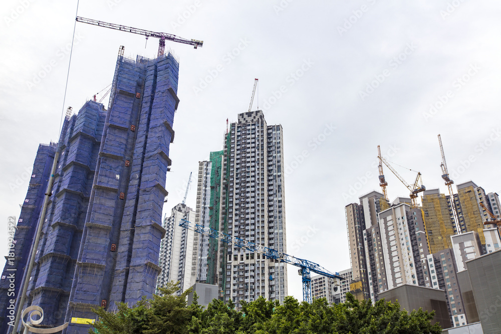 Fototapeta premium China.Building Construction