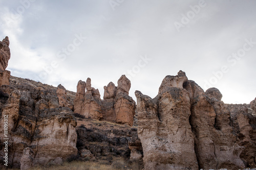 A rock formation in the city of Konya