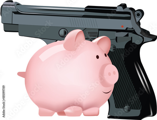arma da sparo e deposito