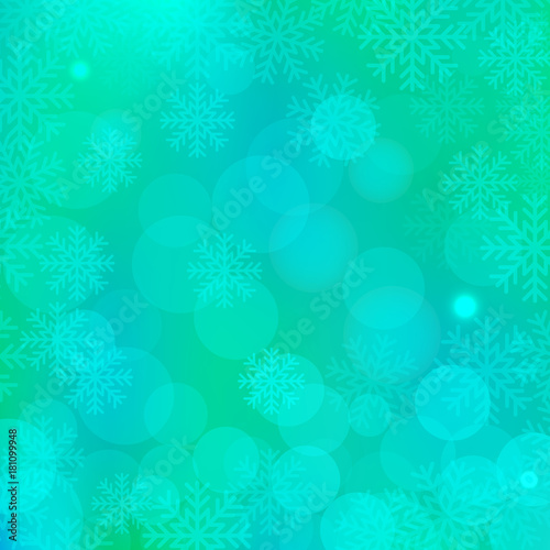 Christmas blue abstract background.