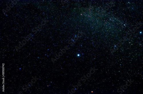 Fototapeta Naklejka Na Ścianę i Meble -  Stars and galaxy outer space sky night universe black background
