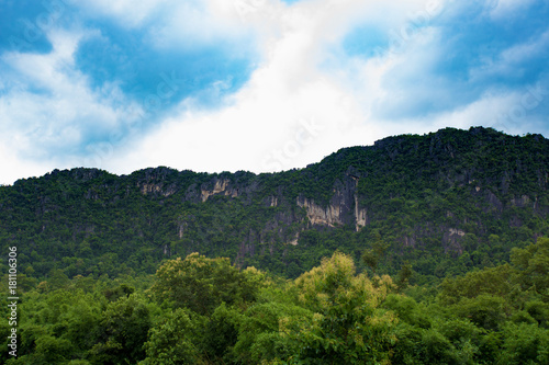 views of cliff mountain