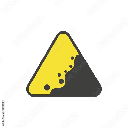 CAUTION ROCKING PLATE - Illustration