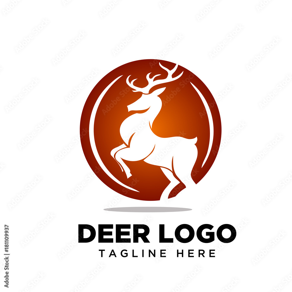 Stand Circle deer logo Stand Circle deer logo