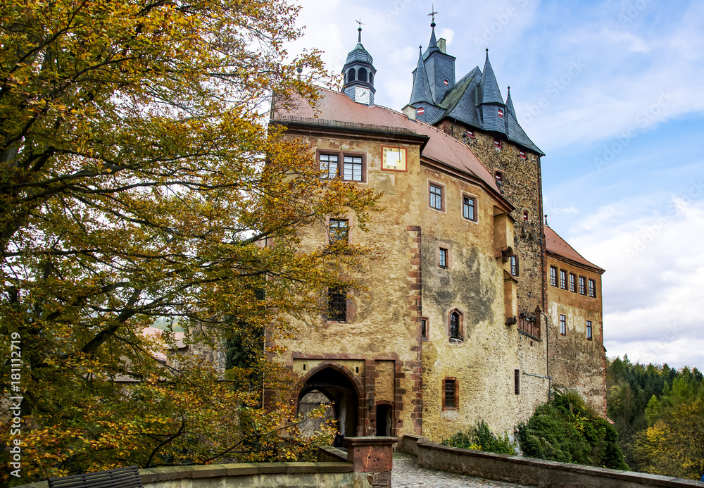 Castle Kriebstein in Saxony Castle Kriebstein in Saxony