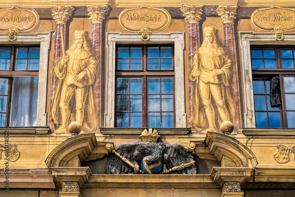 Wroclaw, Historische Fassade