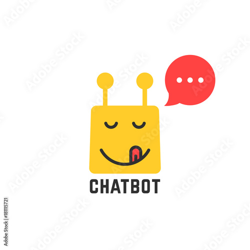 gourmet yellow chatbot icon