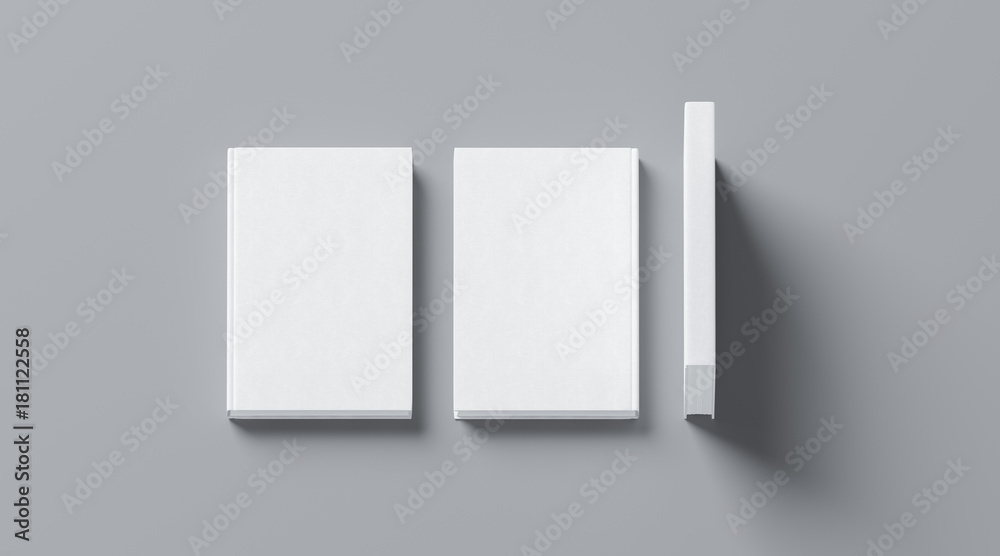 White Hardcover Blank Book 5 X 5 -- Case of 12