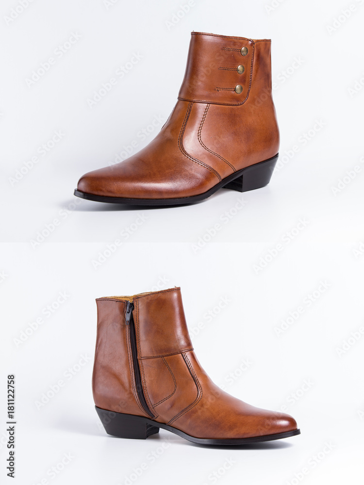 Group of shoes on isolated background, comfortable footwear.