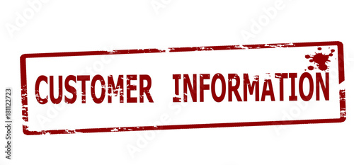 Customer information