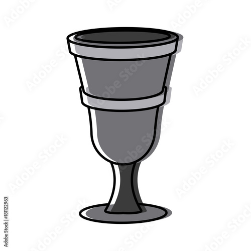 Chalice cartoon isolated