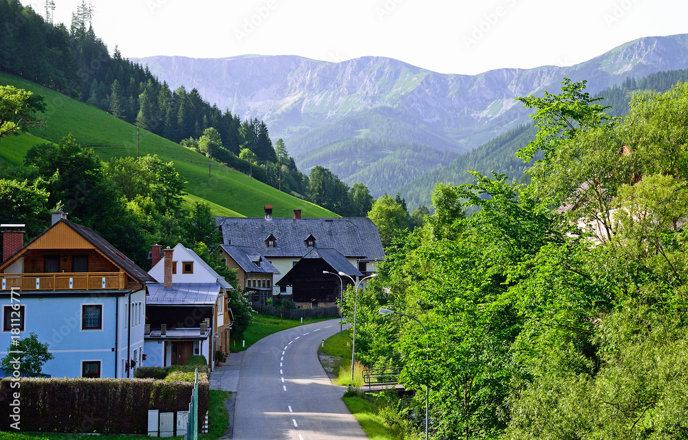 View of Veitsch, Austria