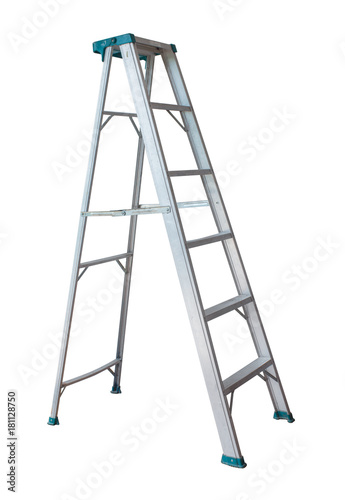 ladder isolated on white