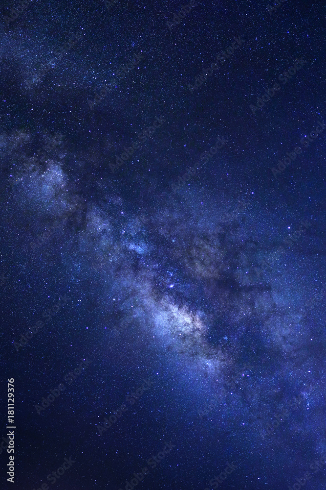Fototapeta premium Milky way galaxy with stars and space dust in the universe