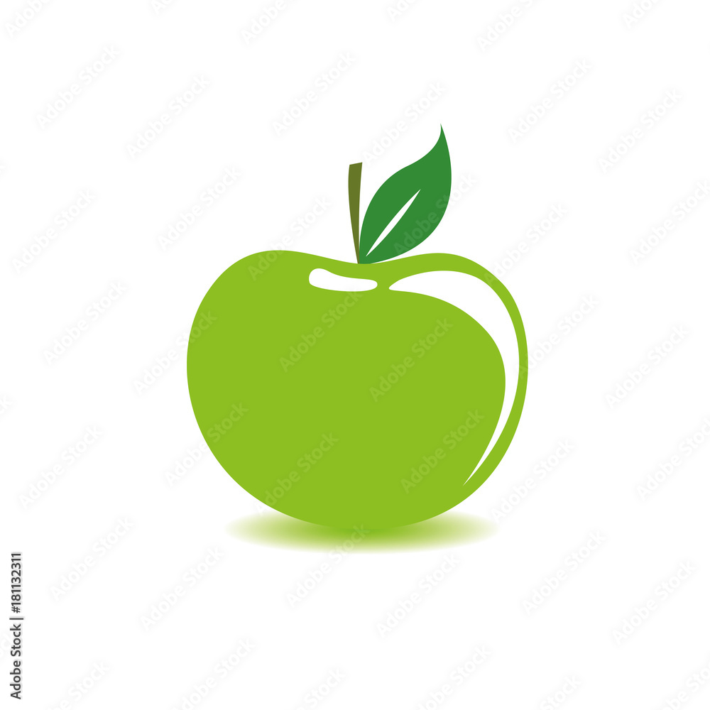 grüner Apfel grüner Apfel