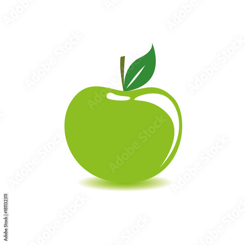 grüner Apfel