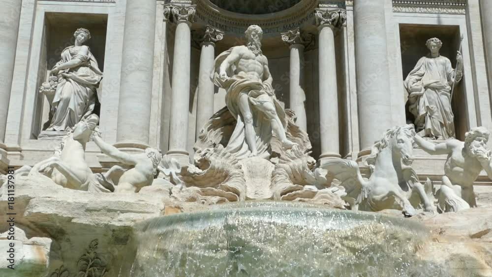The Trevi Fountain in Rome, Italy The Trevi Fountain in Rome, Italy