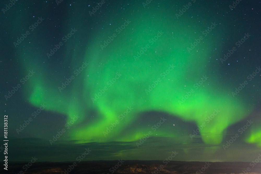 Auroras on the Kola Peninsula.