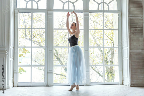 Young ballet dancer in dance class Free Download Young ballet dancer in dance class - GFXLoad