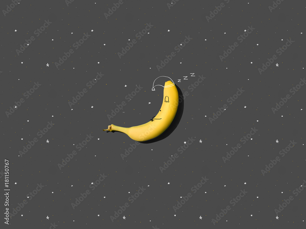 sleepy banana