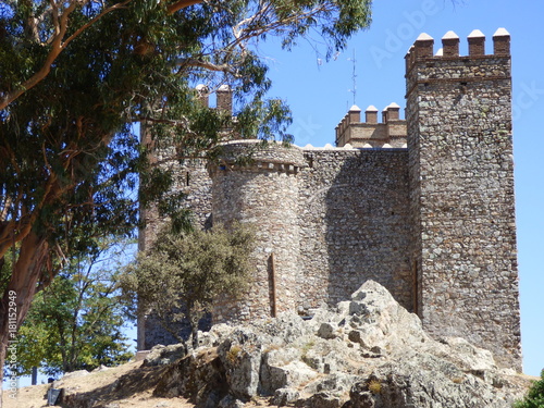 Cortegana, pueblo de Huelva, en el Parque Natural de la Sierra de Aracena y Picos de Aroche photo