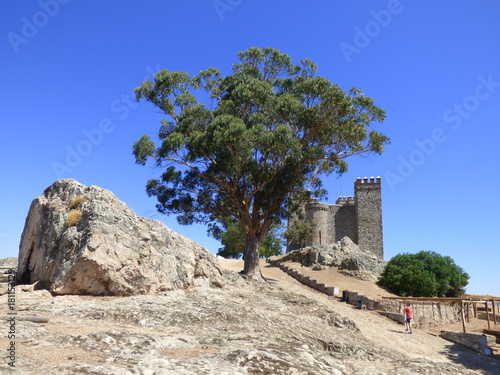 Cortegana, pueblo de Huelva, en el Parque Natural de la Sierra de Aracena y Picos de Aroche photo