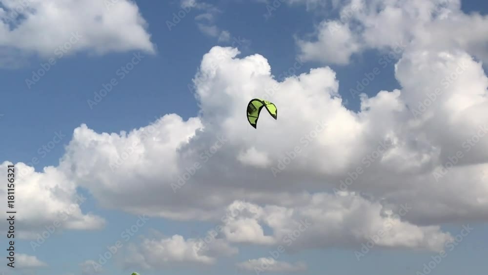 DUBAI – DECEMBER 2016: Kite beach on a sunny day. The city attracts 20 million people annually. DUBAI – DECEMBER 2016: Kite beach on a sunny day. The city attracts 20 million people annually.